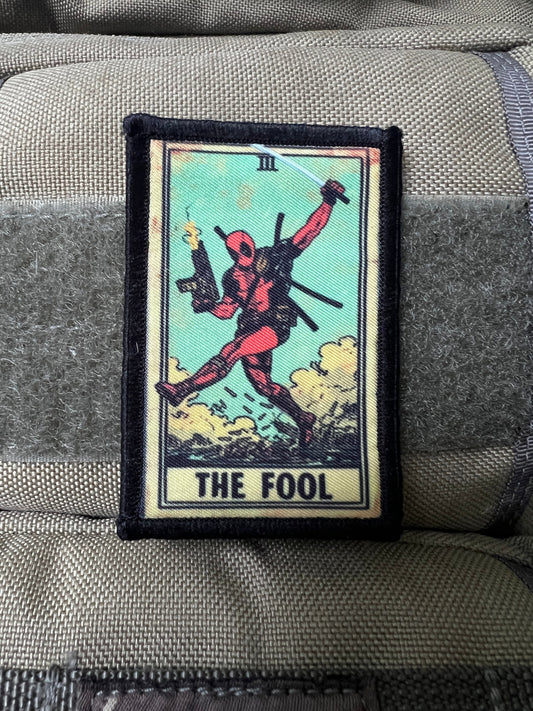 Deadpool Meets Tarot in the "The Fool" Morale Patch
