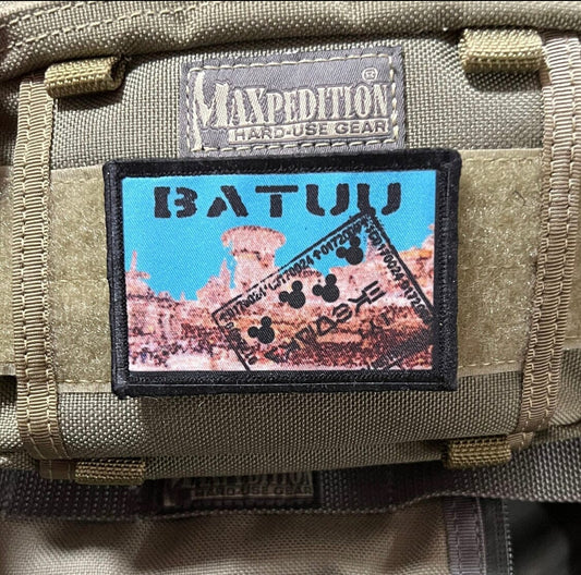 Journey to the Heart of Star Wars: The Batuu Passport Stamp Morale Patch