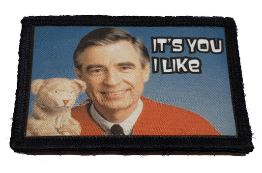Mr Rogers Custom Velcro Morale Patch