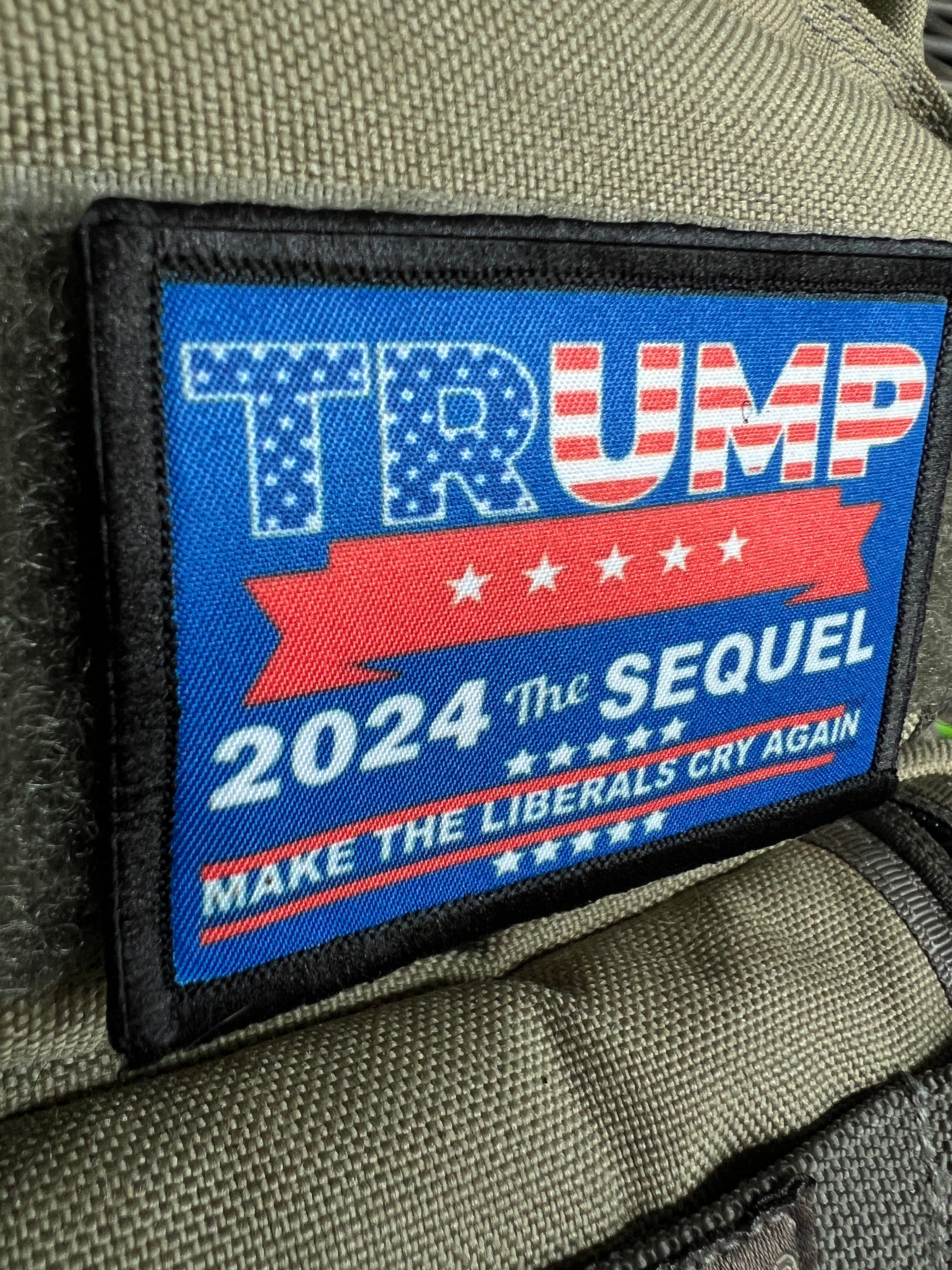 Maglietta Uomo Trump 2020 'Make Liberals Cry Again' – Cotone 100% – Taglia L