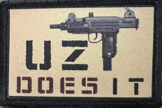 The UZI Does It Velcro Morale Patch