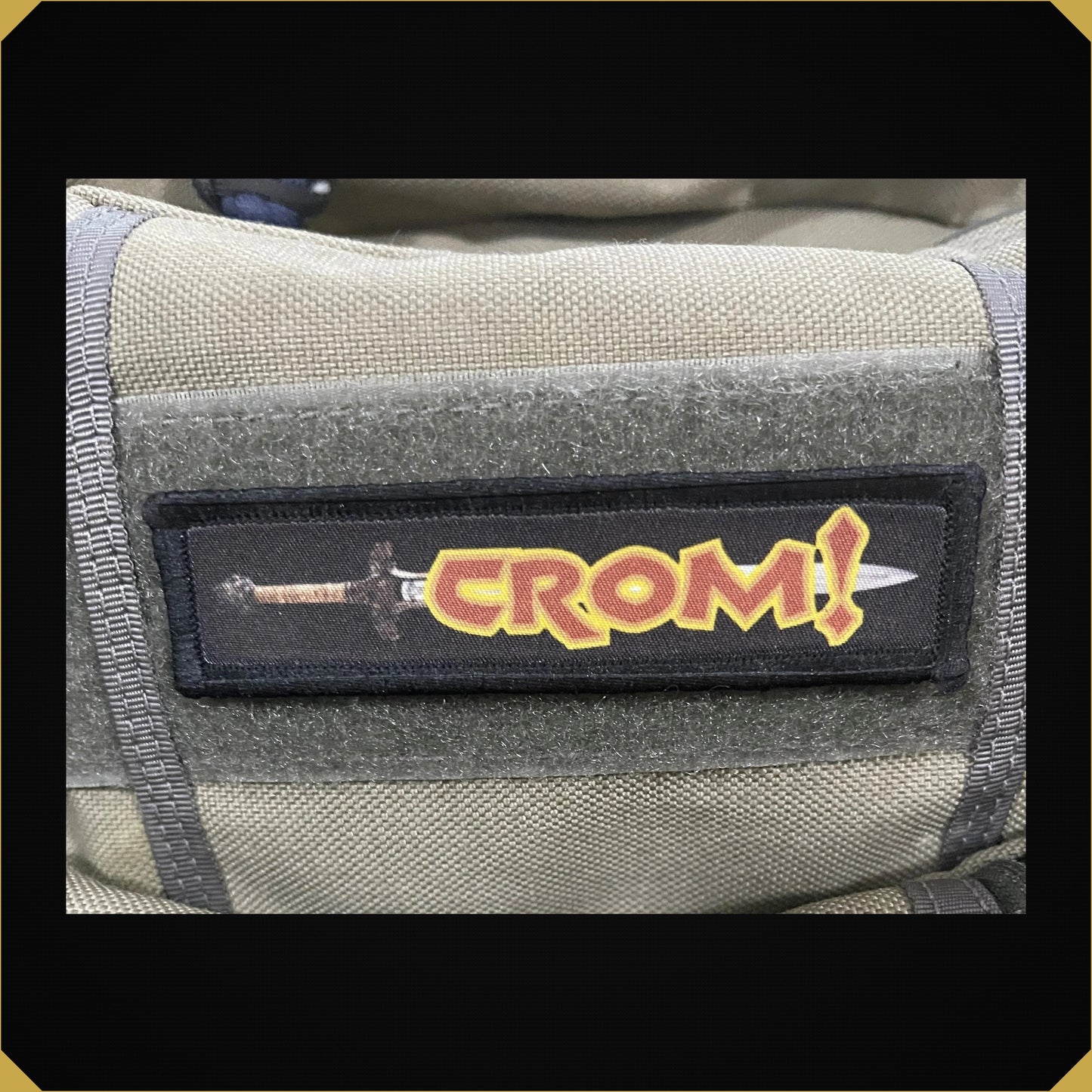 1x4 Conan Crom! Morale Patch