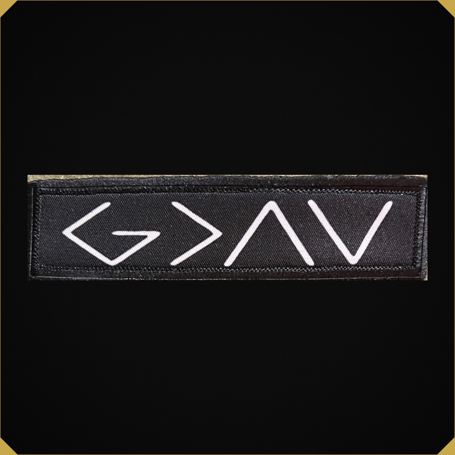 1x4 Greater Than The Highs and Lows Morale Patch