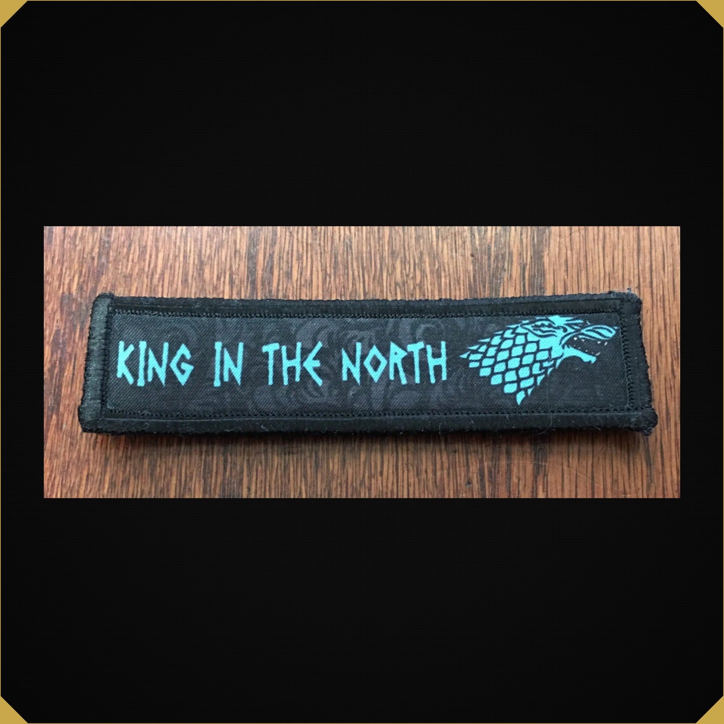 1x4" King in the North Game of Thrones Morale Patch
