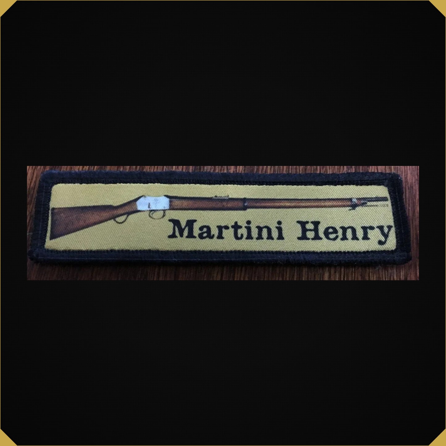 1x4 Martini Henry Rifle Morale Patch