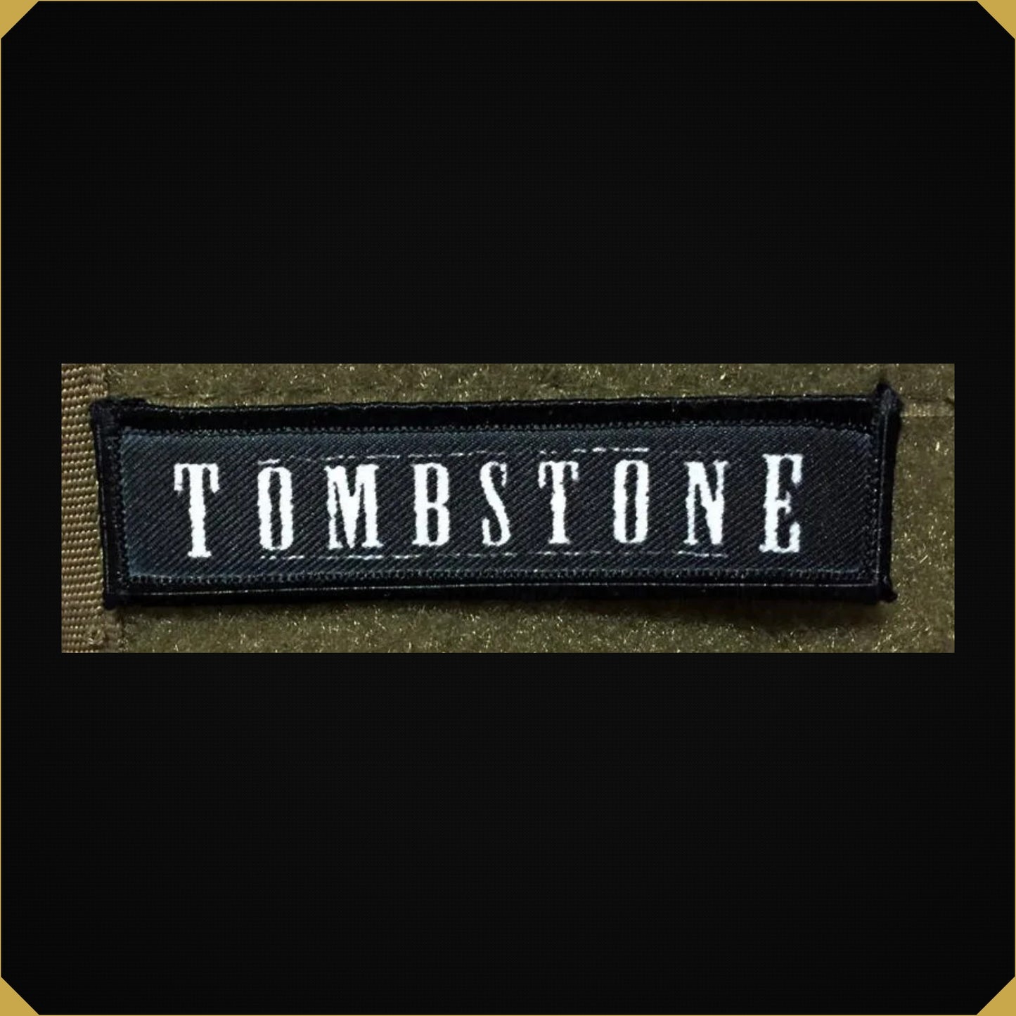 1x4 Tombstone Movie Logo Morale Patch