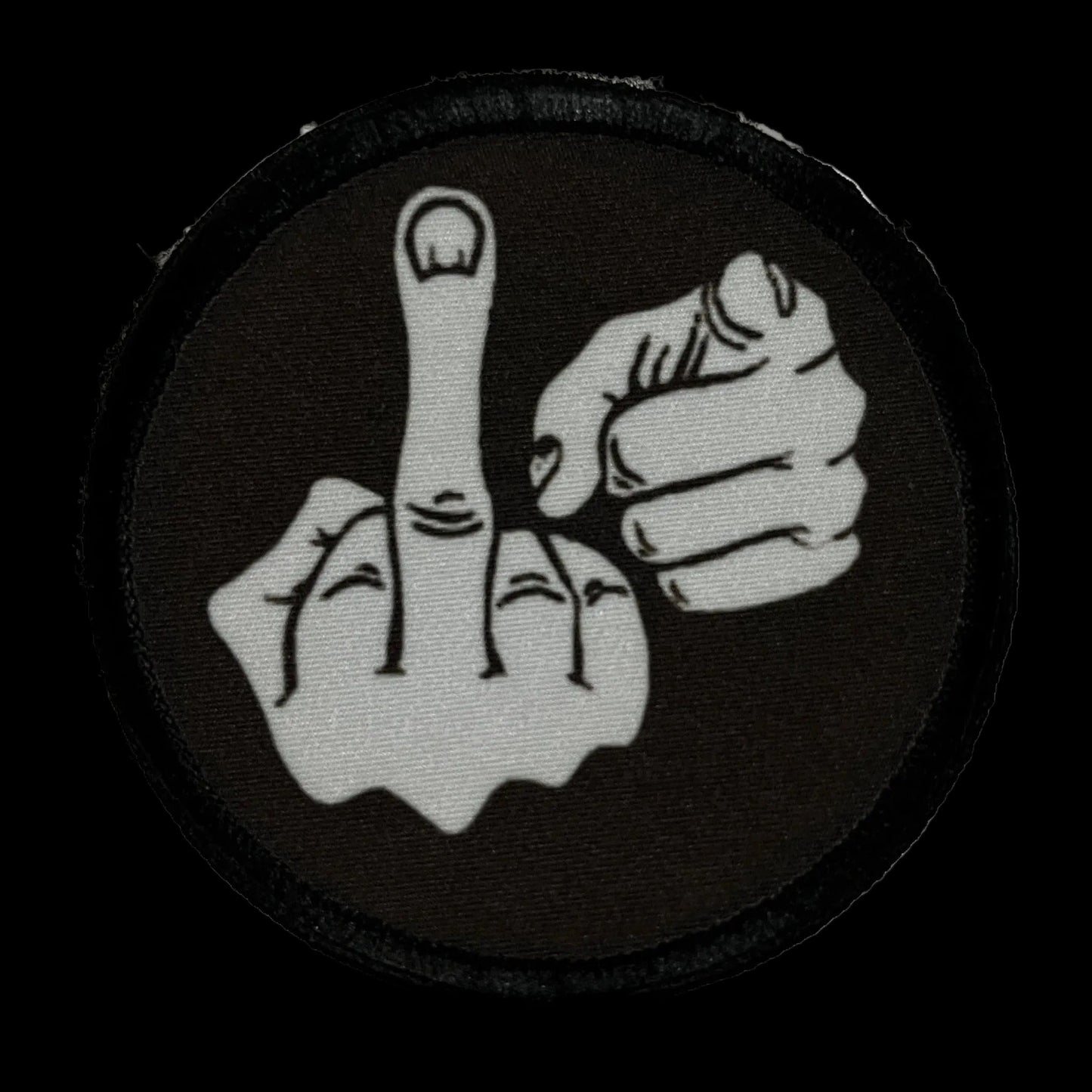 Middle Finger F--k You 3" Morale Patch