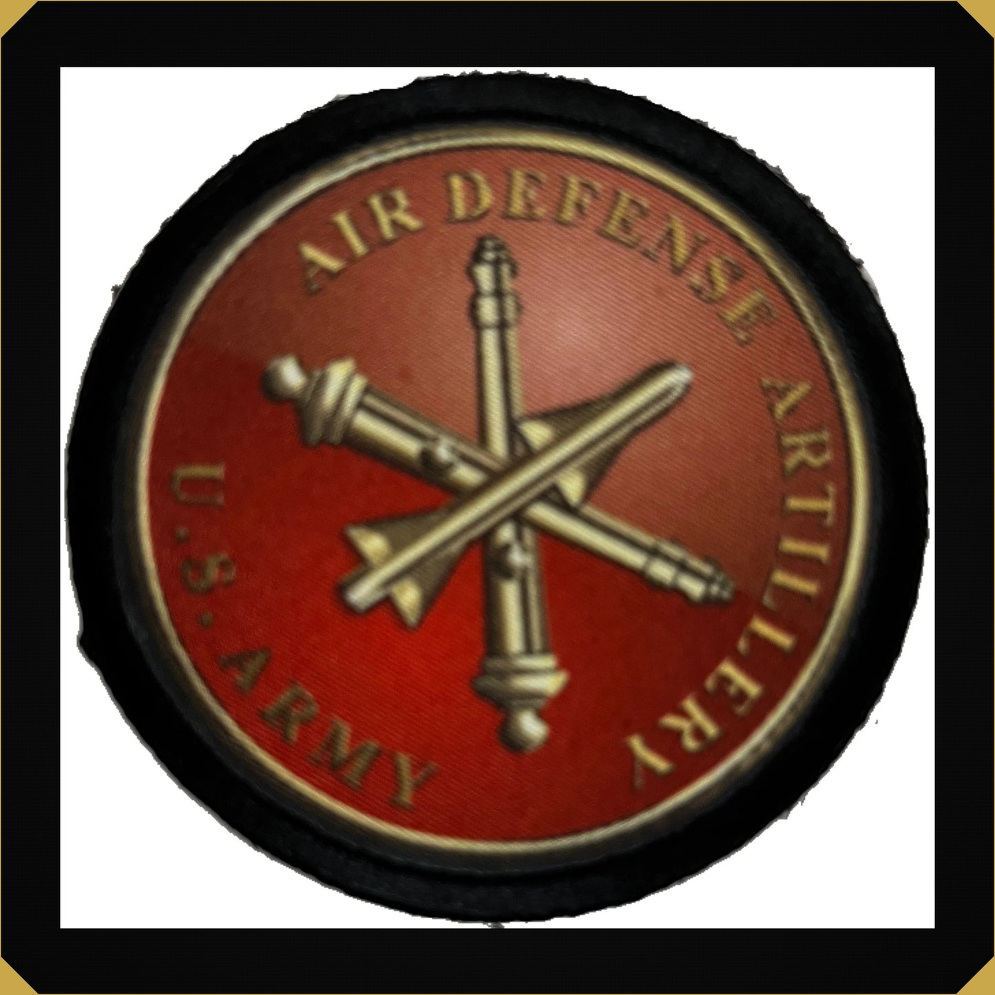 3" U.S. ARMY Air Defense Artillery Morale Patch