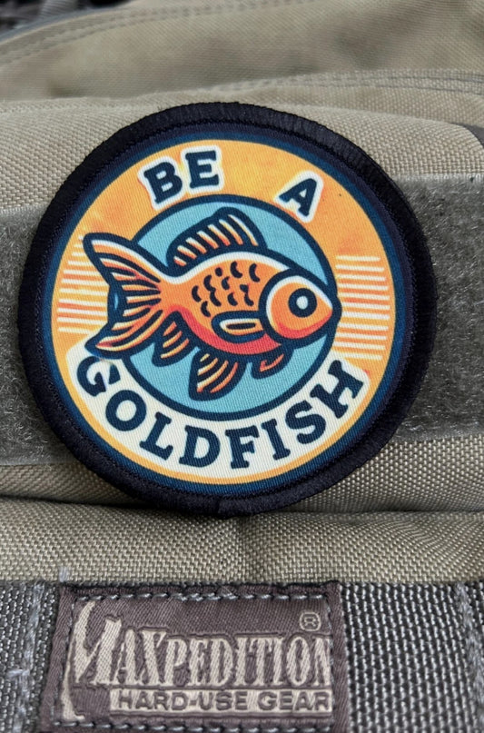 Ted Lasso Be A Goldfish Morale patch