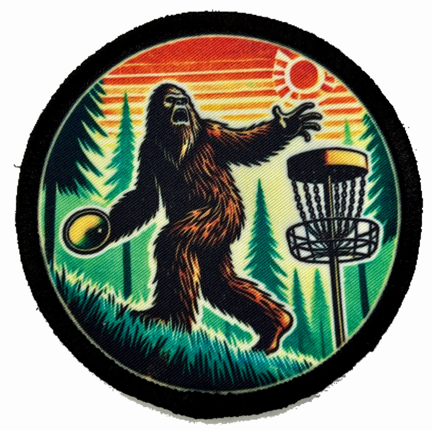 Sasquatch Disc Golf Morale Patch
