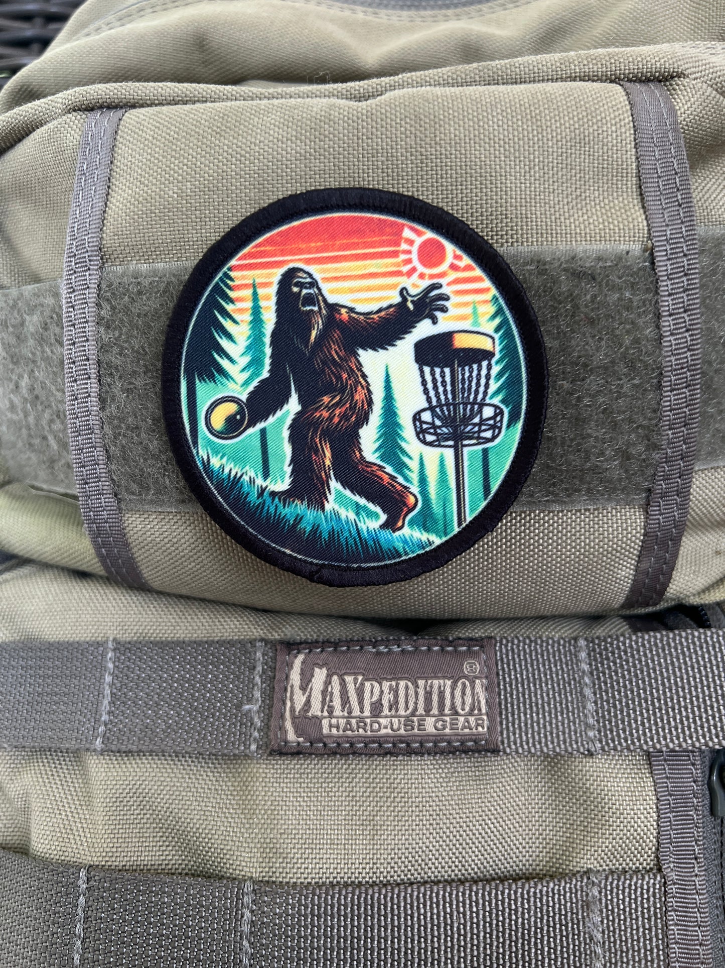 Sasquatch Disc Golf Morale Patch morale Patch