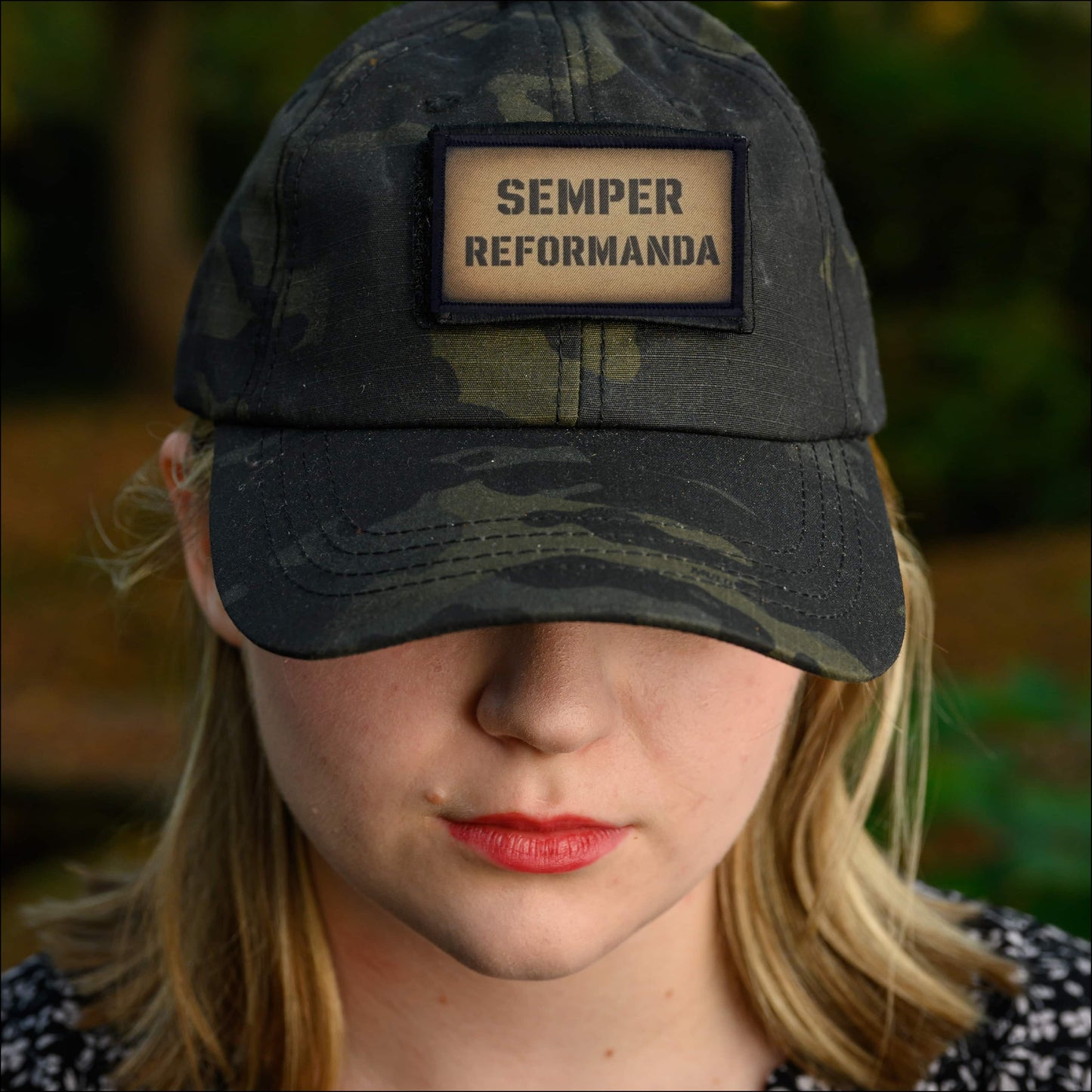 Semper Reformanda Christian Morale Patch