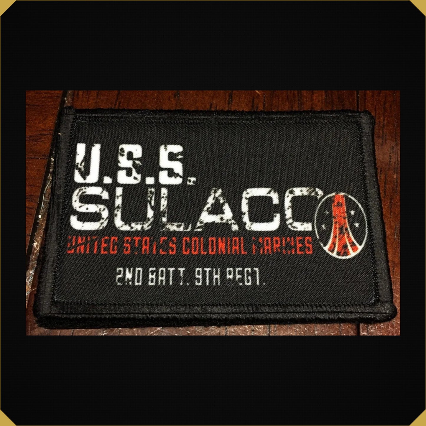 Aliens Movie USS Sulaco Colonial Marines Morale Patch