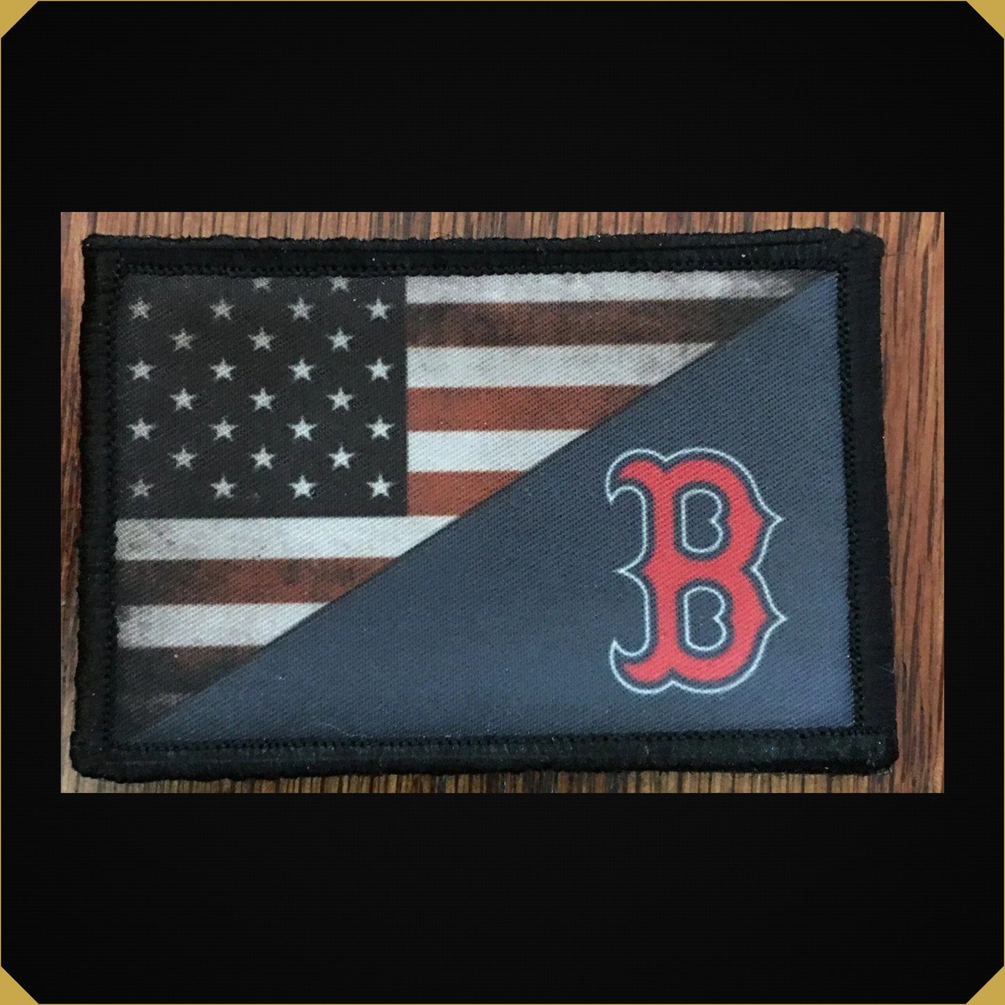 Boston Red Sox USA Flag Morale Patch