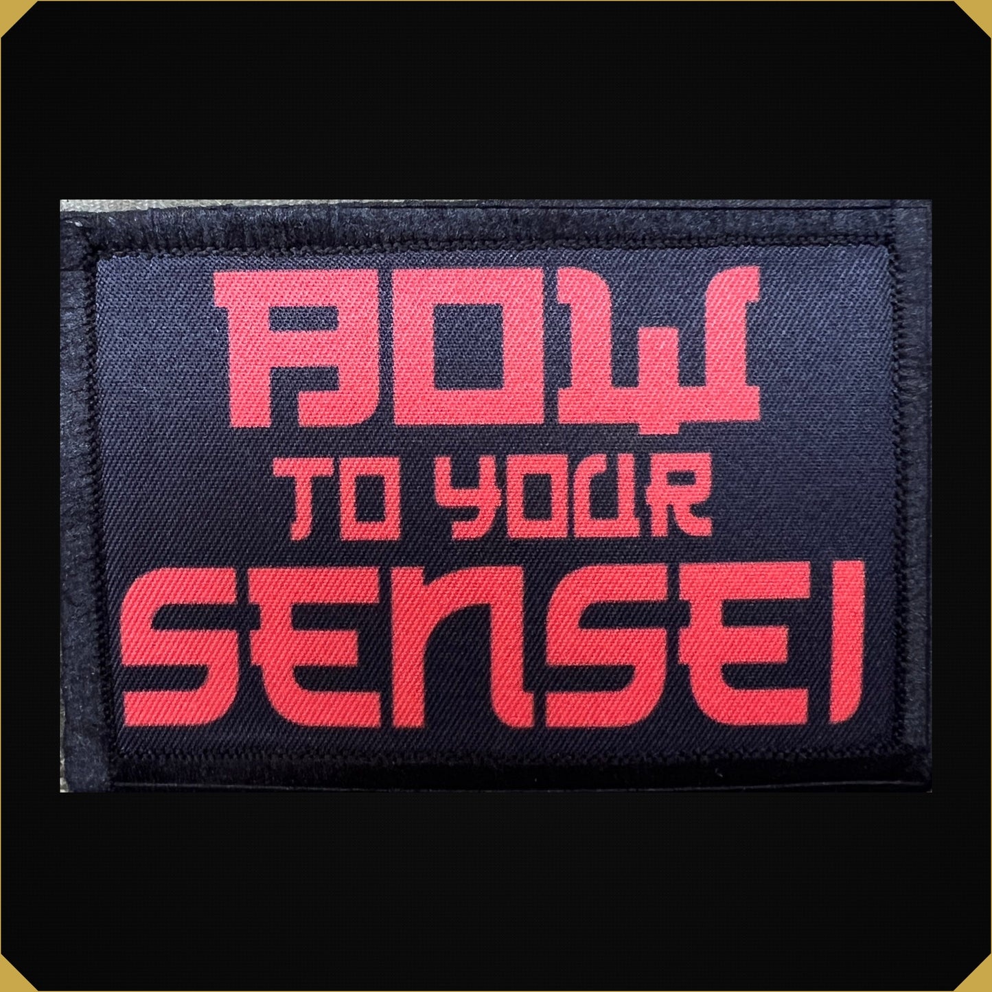 Bow To Your Sensei Morale Patch