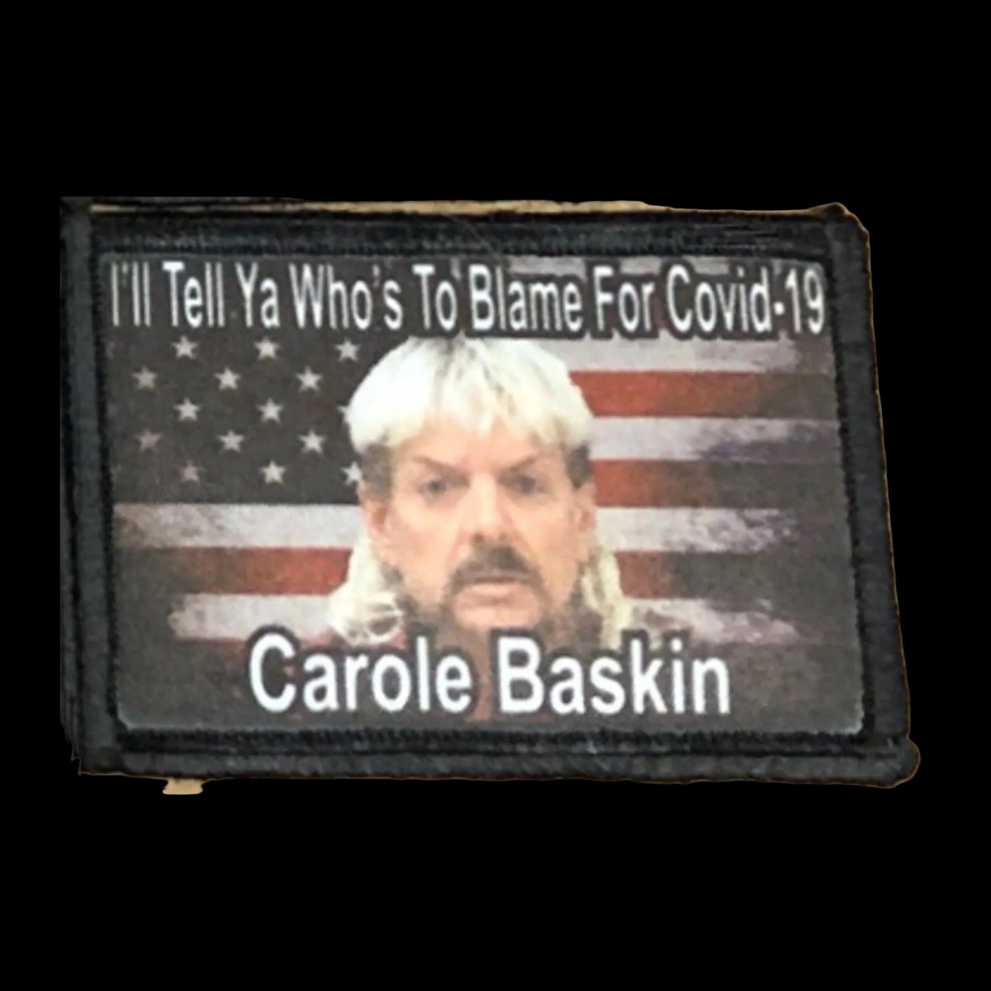 Carole Baskin Covid-19 Tiger King Morale Patch
