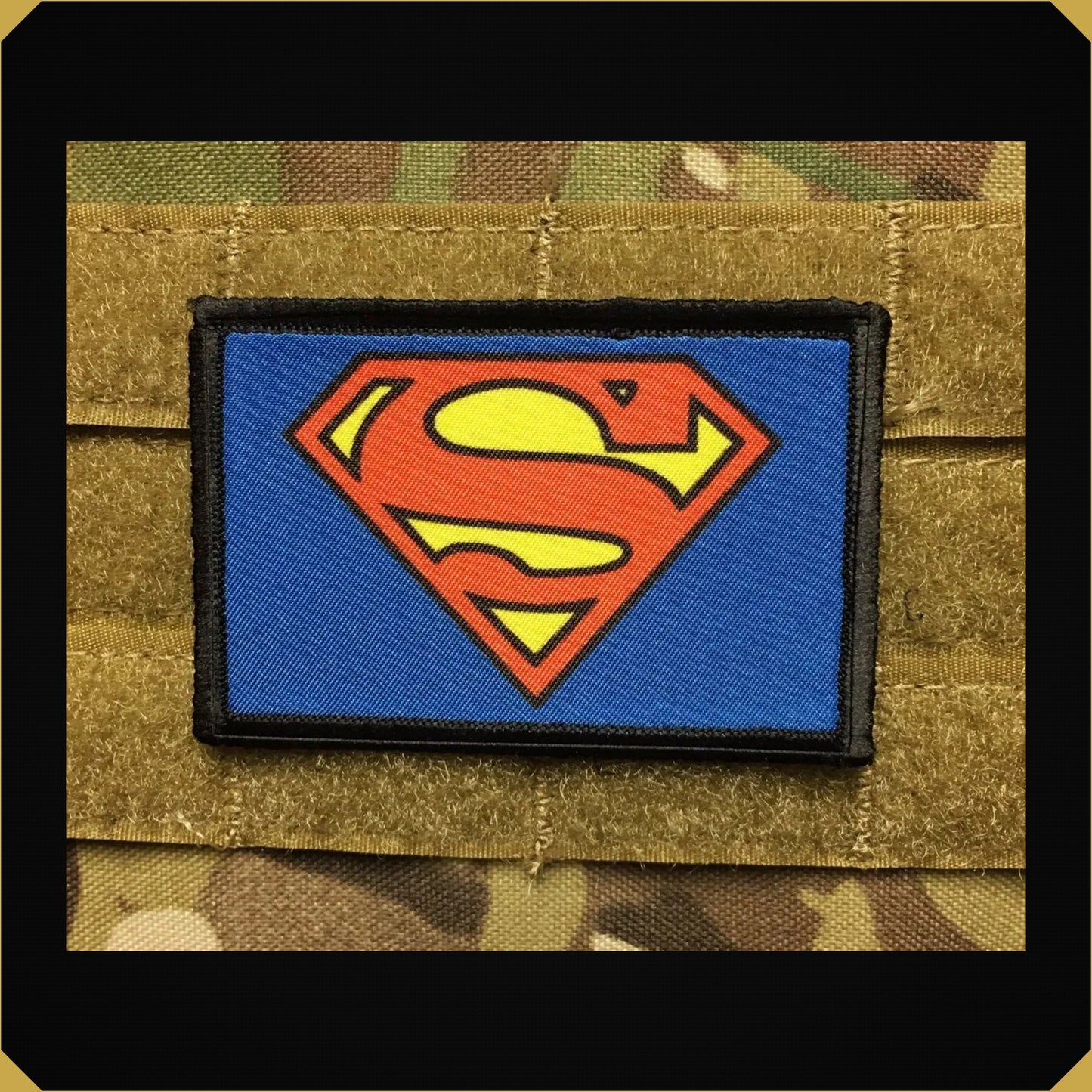 Classic Superman Crest Morale Patch