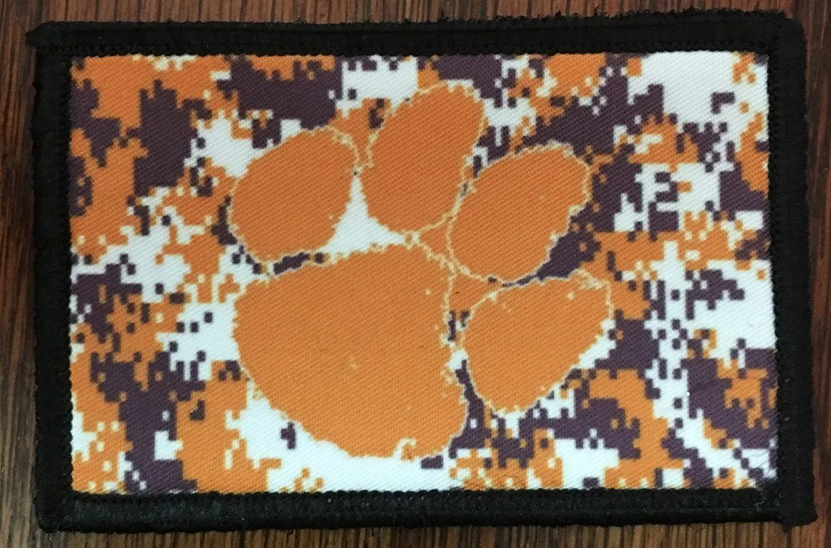 Clemson Tigers Football Camo Morale Patch Morale Patches Redheaded T Shirts