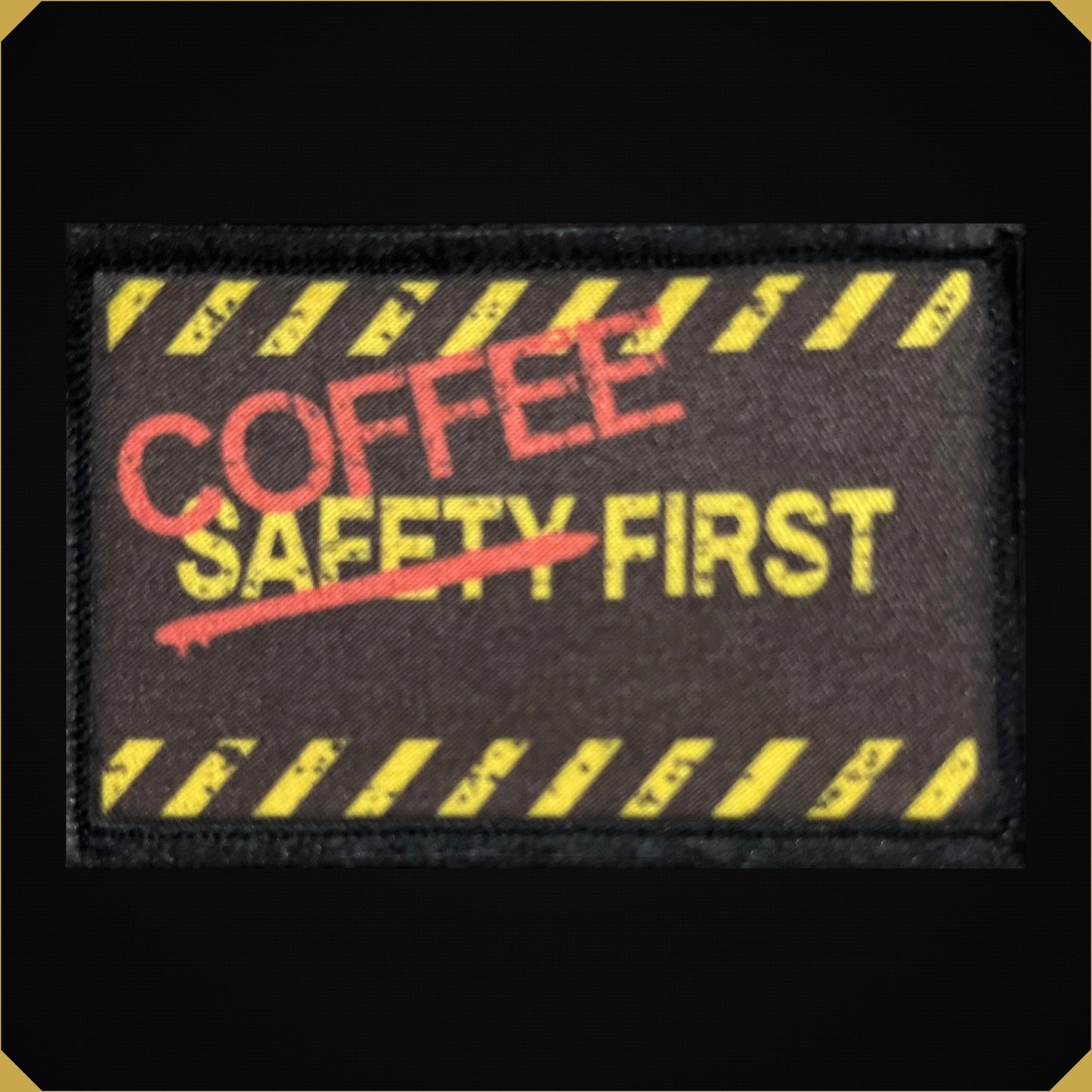 But First, Coffee Morale Patch