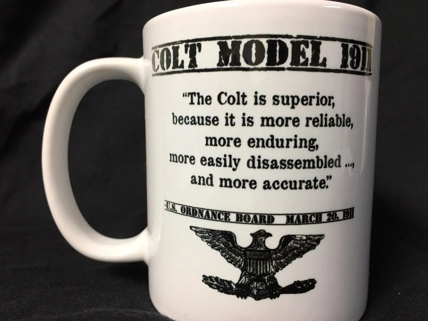Colt 45 1911 Coffee Mug Coffee Mugs Redheadedtshirts.com