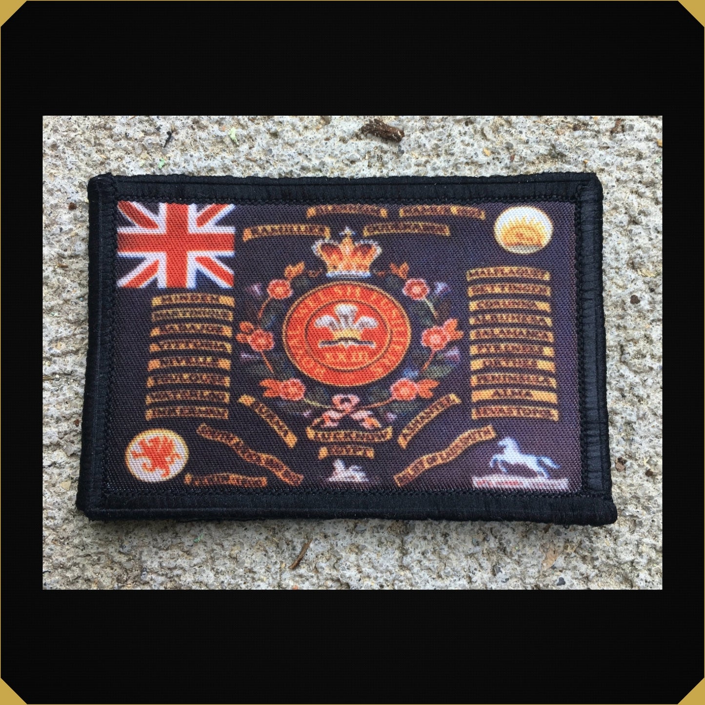 Battle Flag of the Royal Welsh Fusiliers Morale Patch