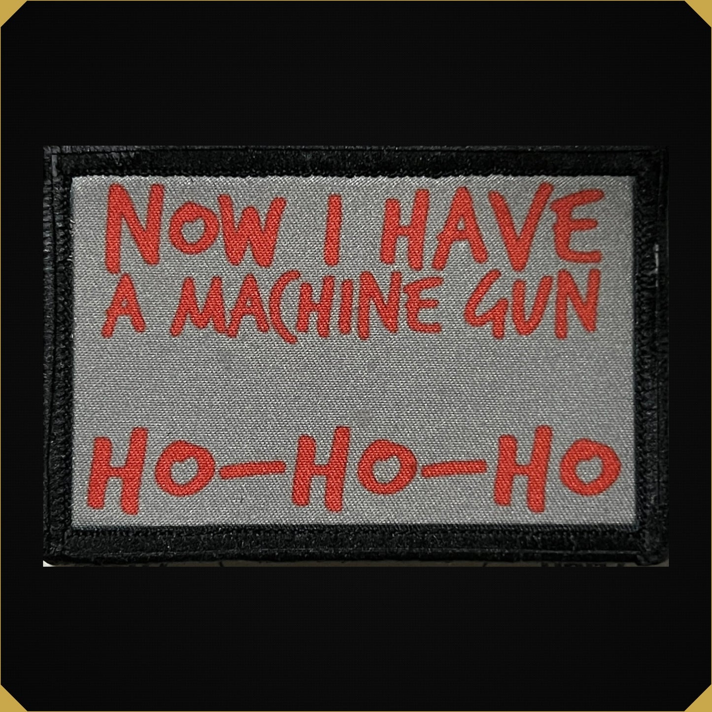 Die Hard Now I Have a Machine Gun Ho-Ho-Ho Morale Patch