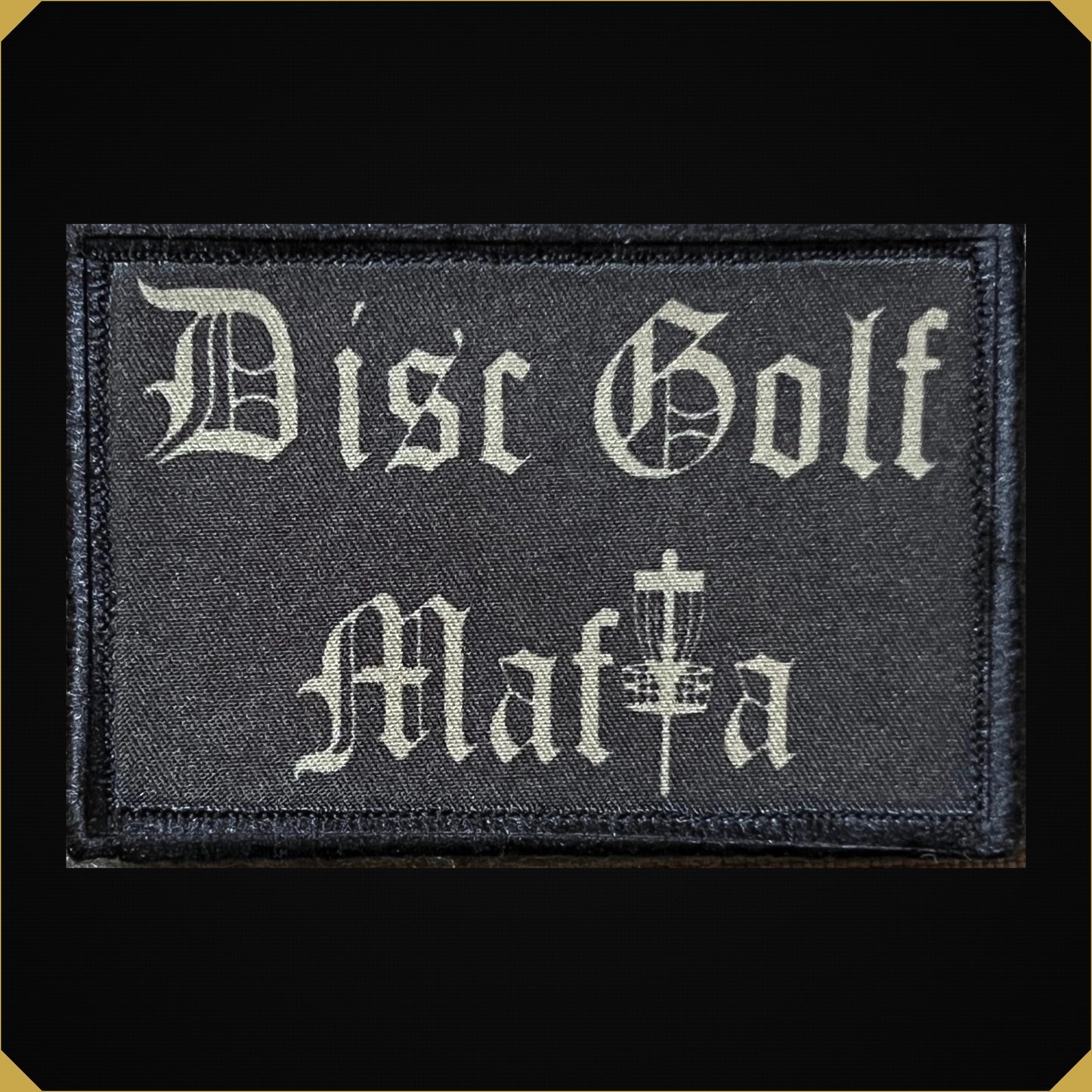 Disc Golf Mafia Morale Patch