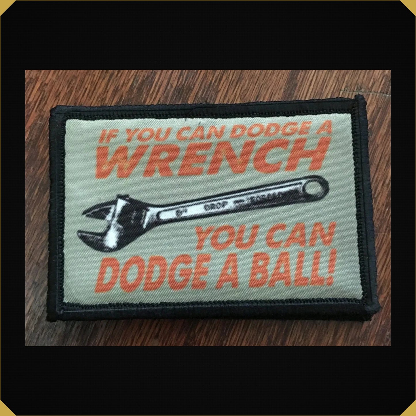 Dodgeball Movie "Wrench" Morale Patch