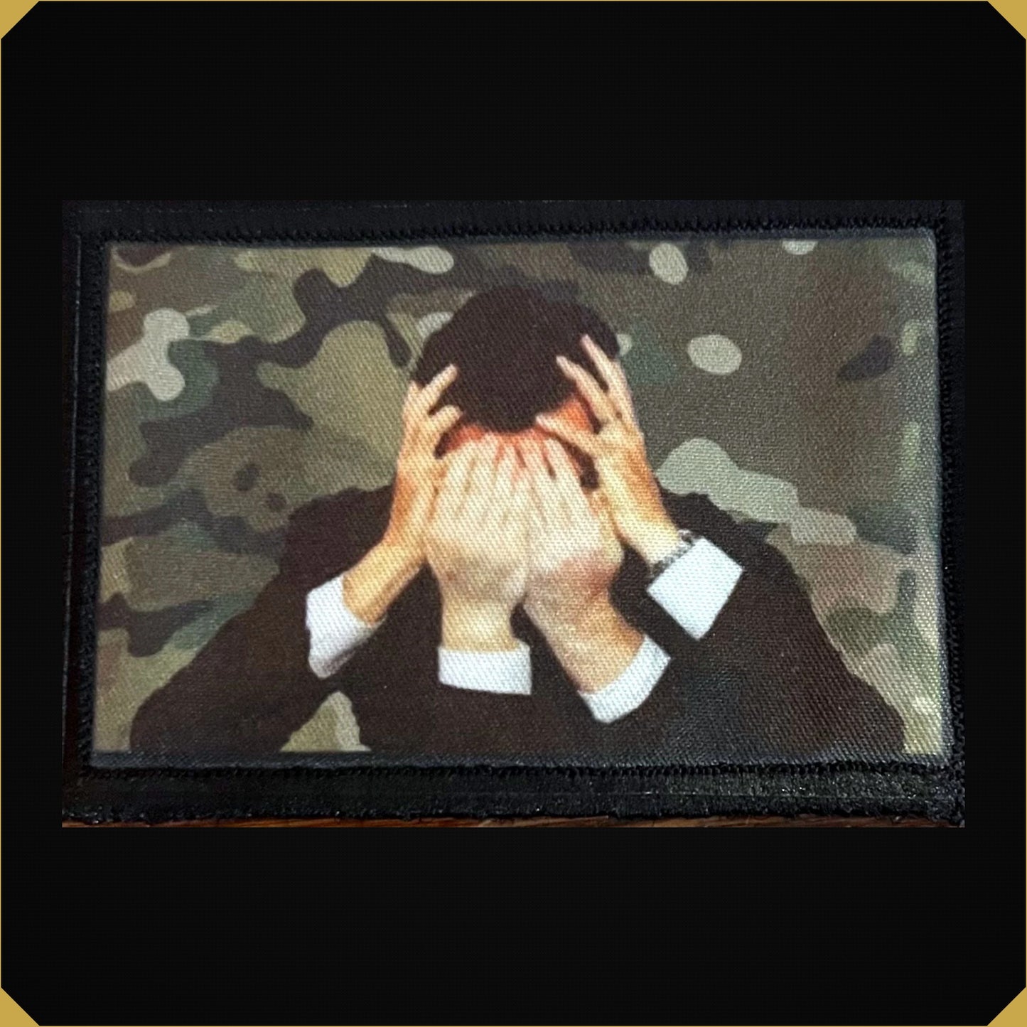 Face Palm 4x Custom Morale Patch