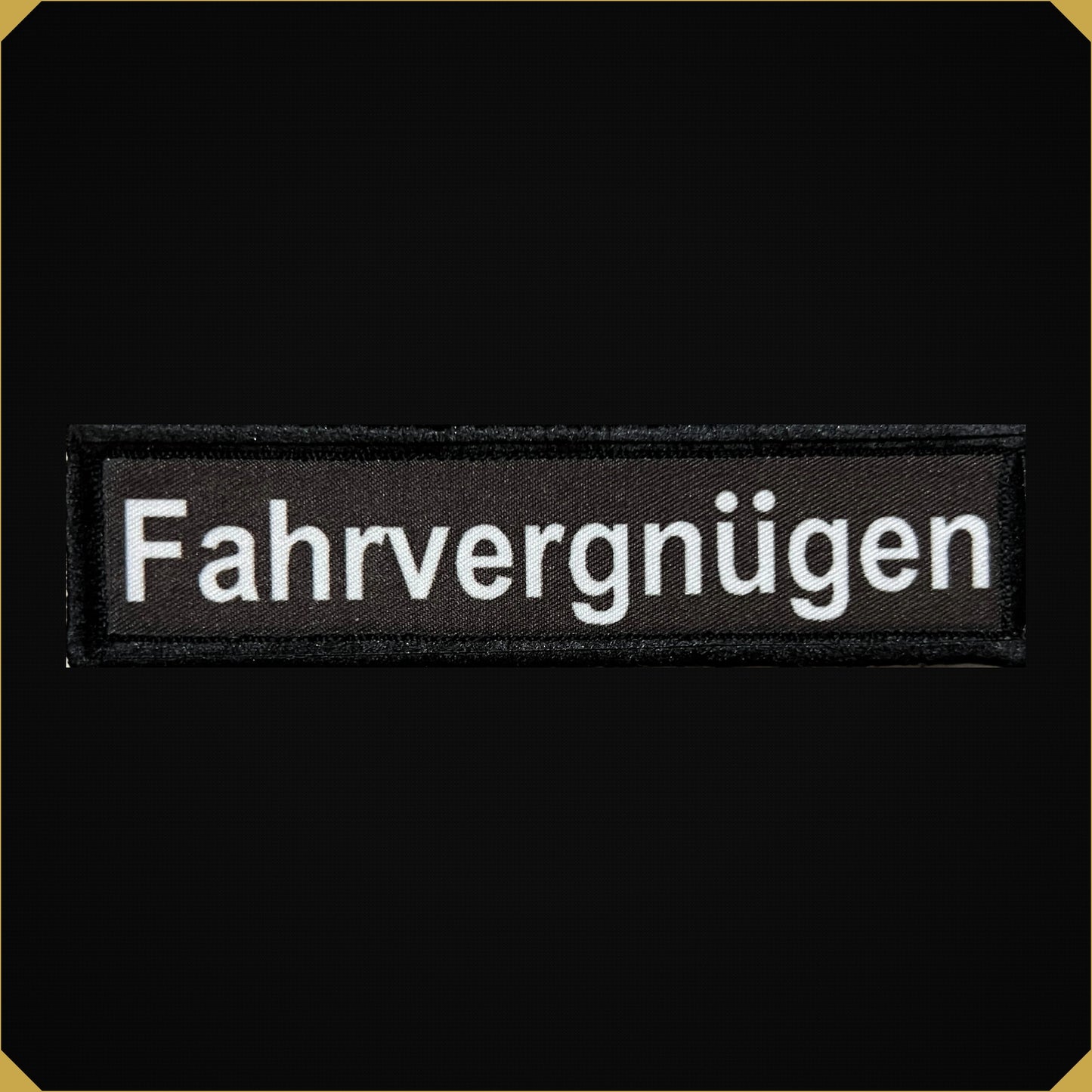 1x4 Fahrvergnugen Morale Patch