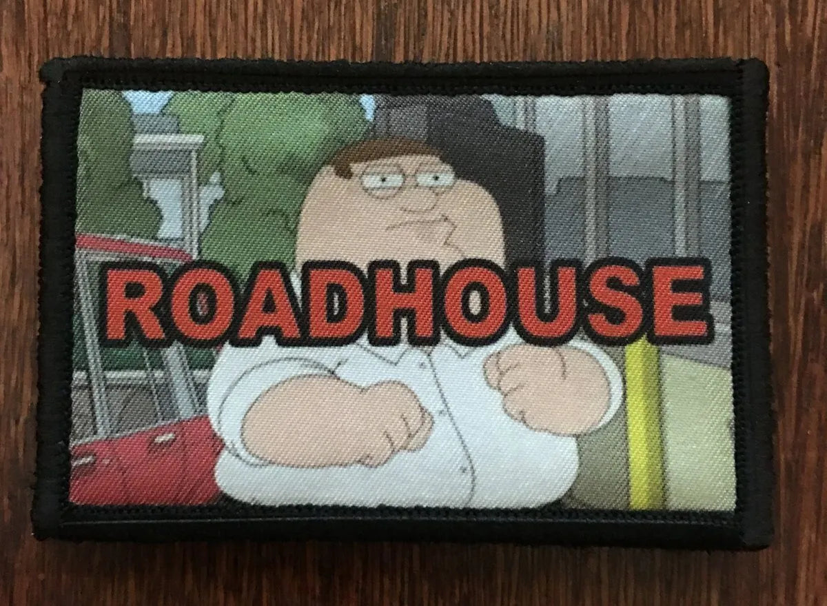 Family Guy Roadhouse Morale Patch Morale Patches Redheaded T Shirts