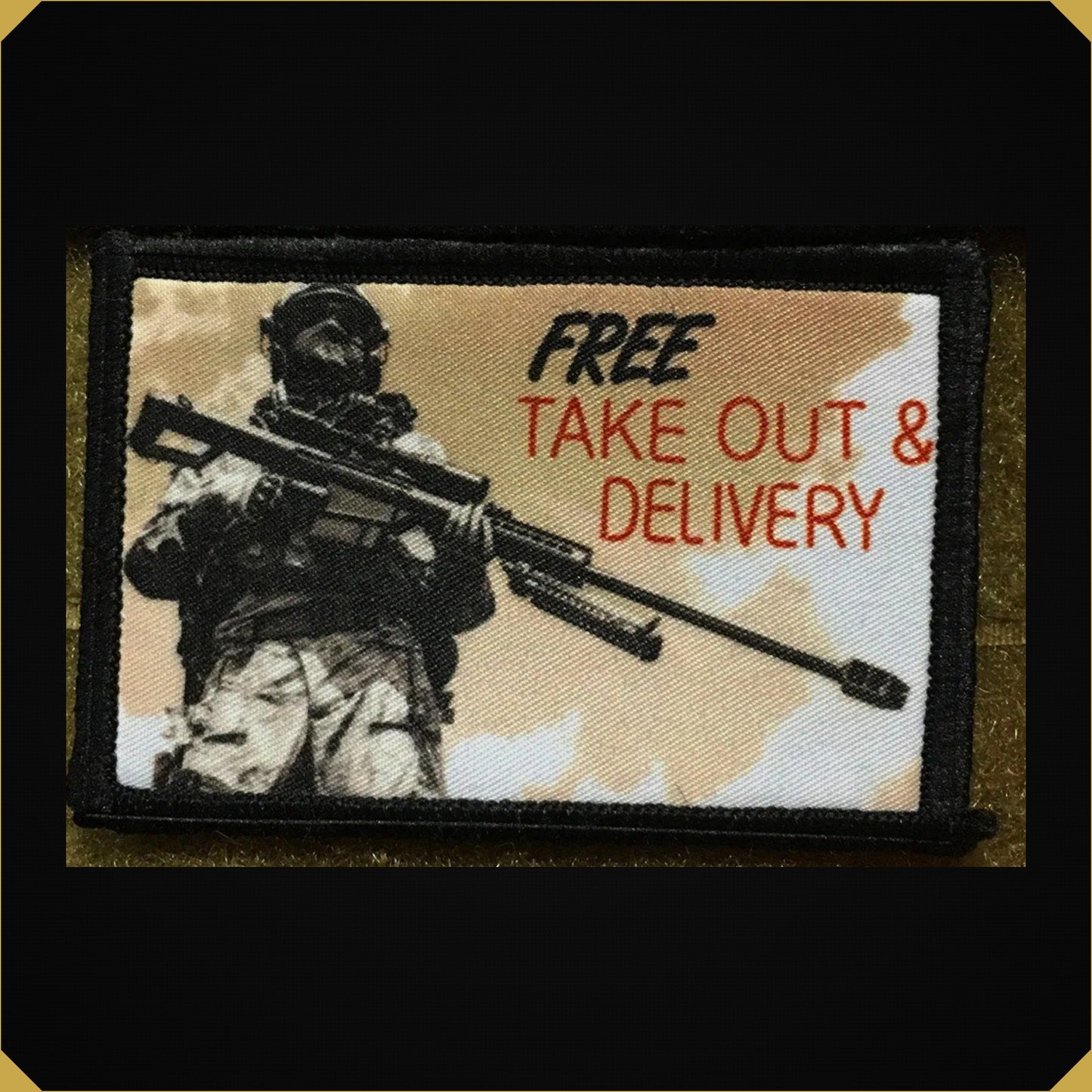 Free Take Out and Delivery Sniper Morale Patch