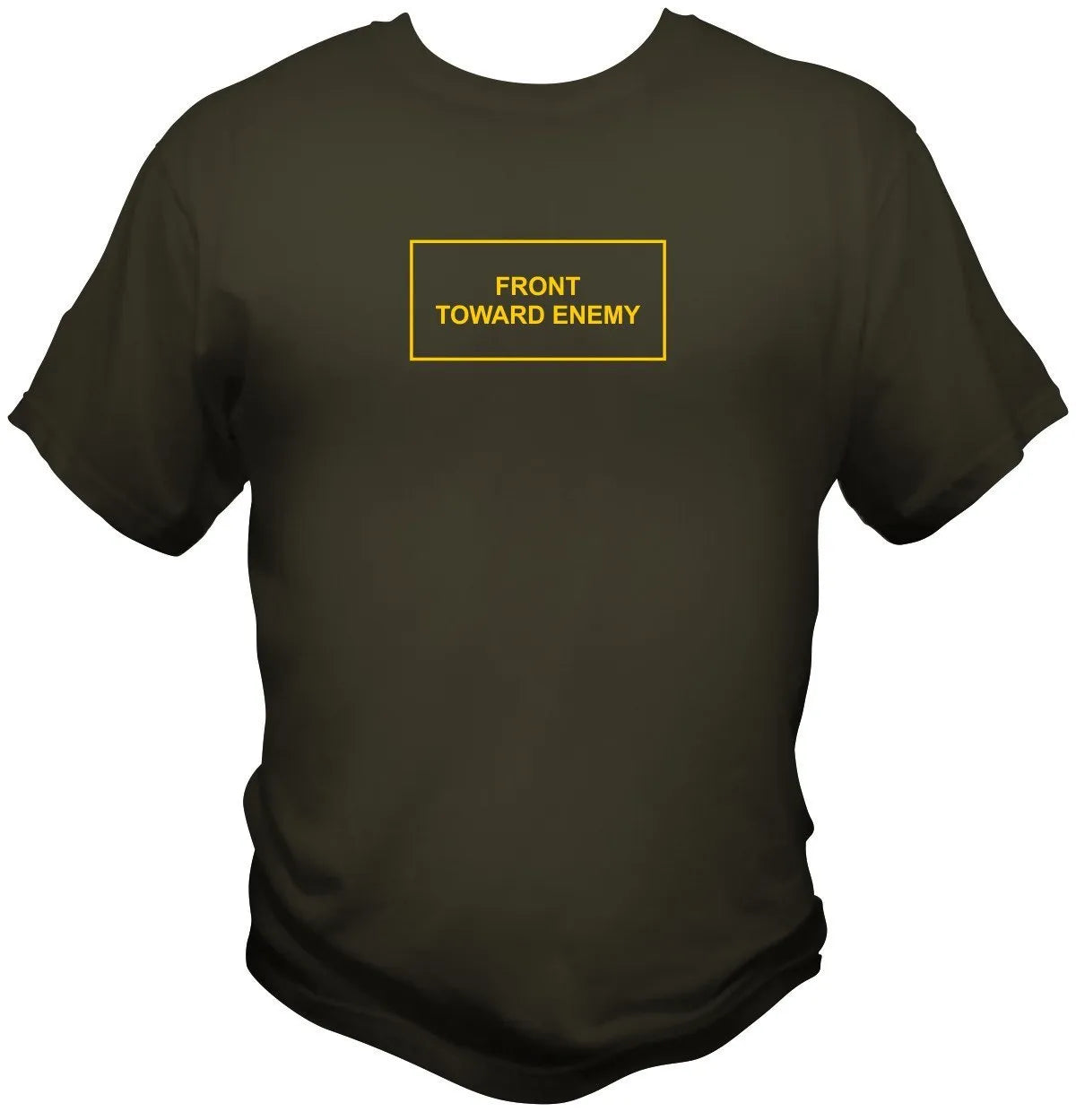 Front Toward Enemy Claymore T Shirt T Shirts Redheaded T Shirts Small Olive Drab