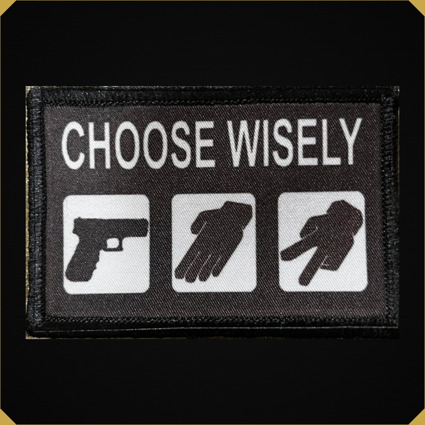 Gun Paper Scissors Morale Patch
