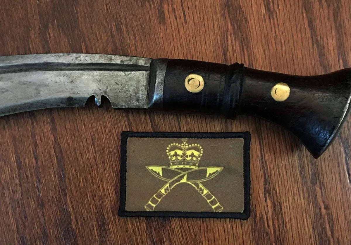 Gurkha Rifles Crest Morale Patch Morale Patches Redheaded T Shirts