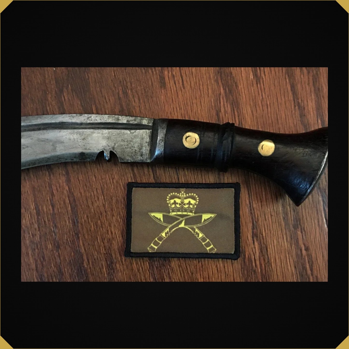 Gurkha Rifles Crest Morale Patch