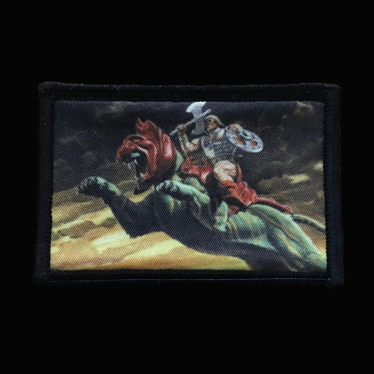 He-Man and Battle Cat Morale Patch from the Masters of the Universe cartoon