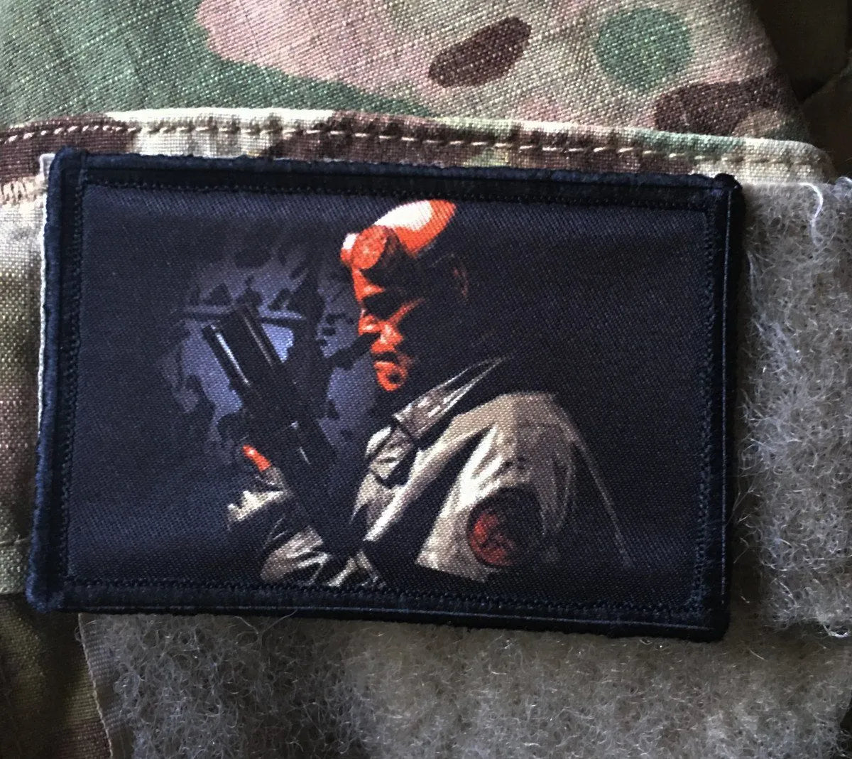 Hellboy Movie Morale Patch Morale Patches Redheaded T Shirts