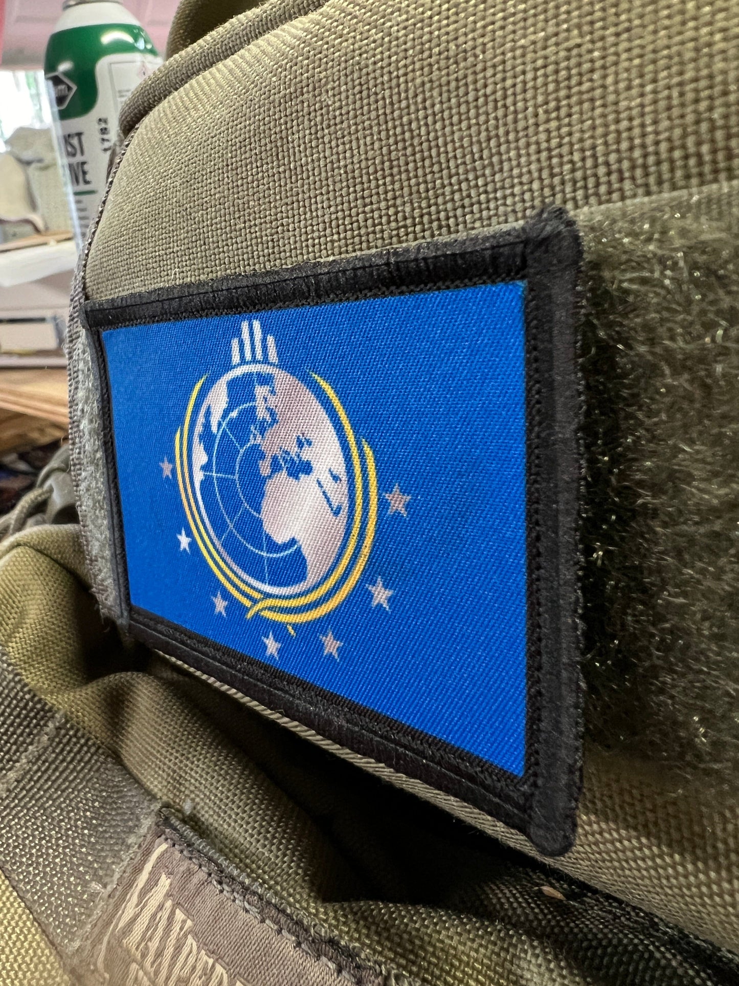 Helldivers 2 Super Earth Flag Morale Patch Morale Patches Redheaded T Shirts 