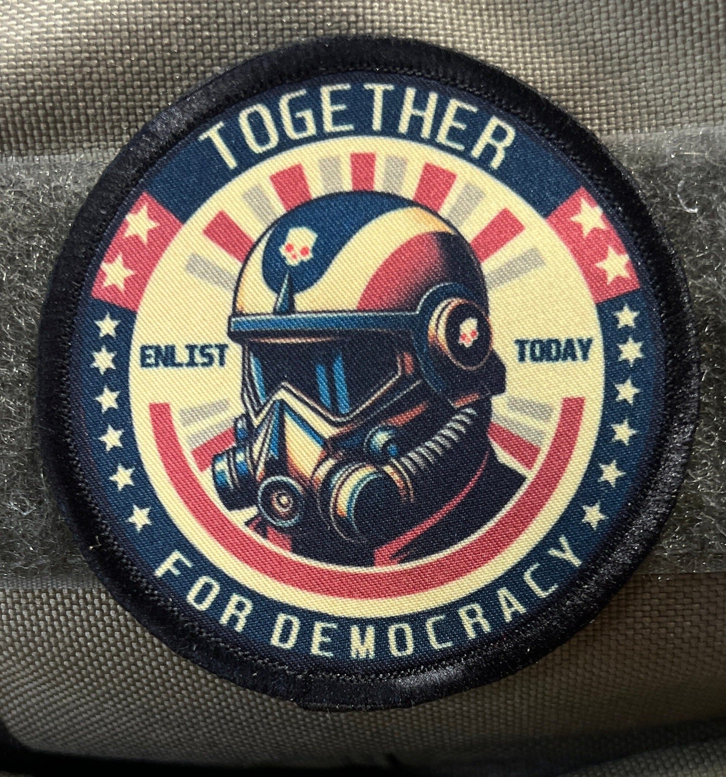 Helldivers2 together for democracy morale patch