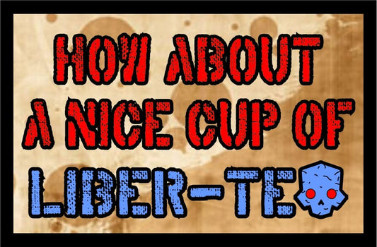 How About A Nice Cup of Liber-Tea Helldivers 2 Morale Patch Morale Patches Redheaded T Shirts