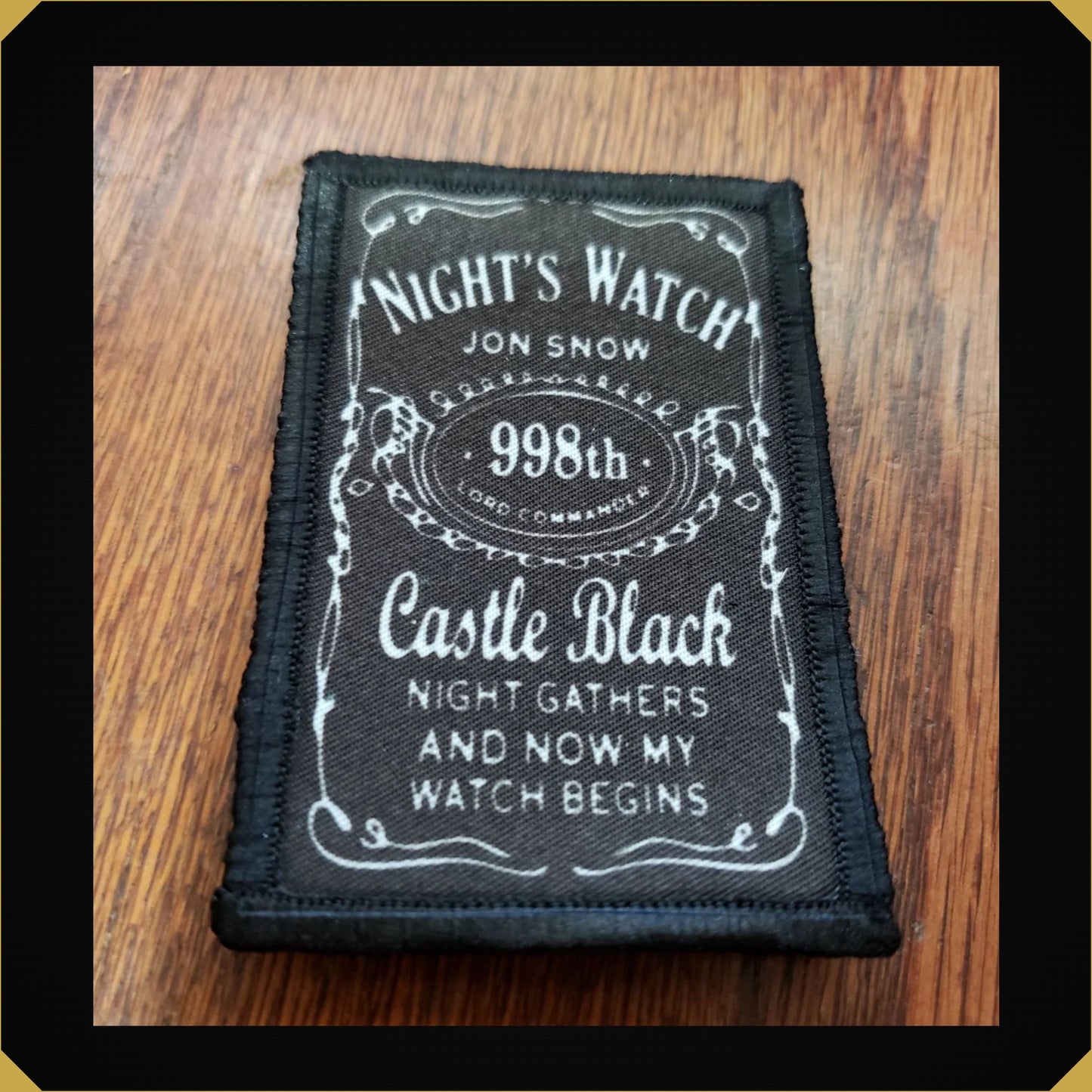 Nights Watch Jack Daniels Morale Patch