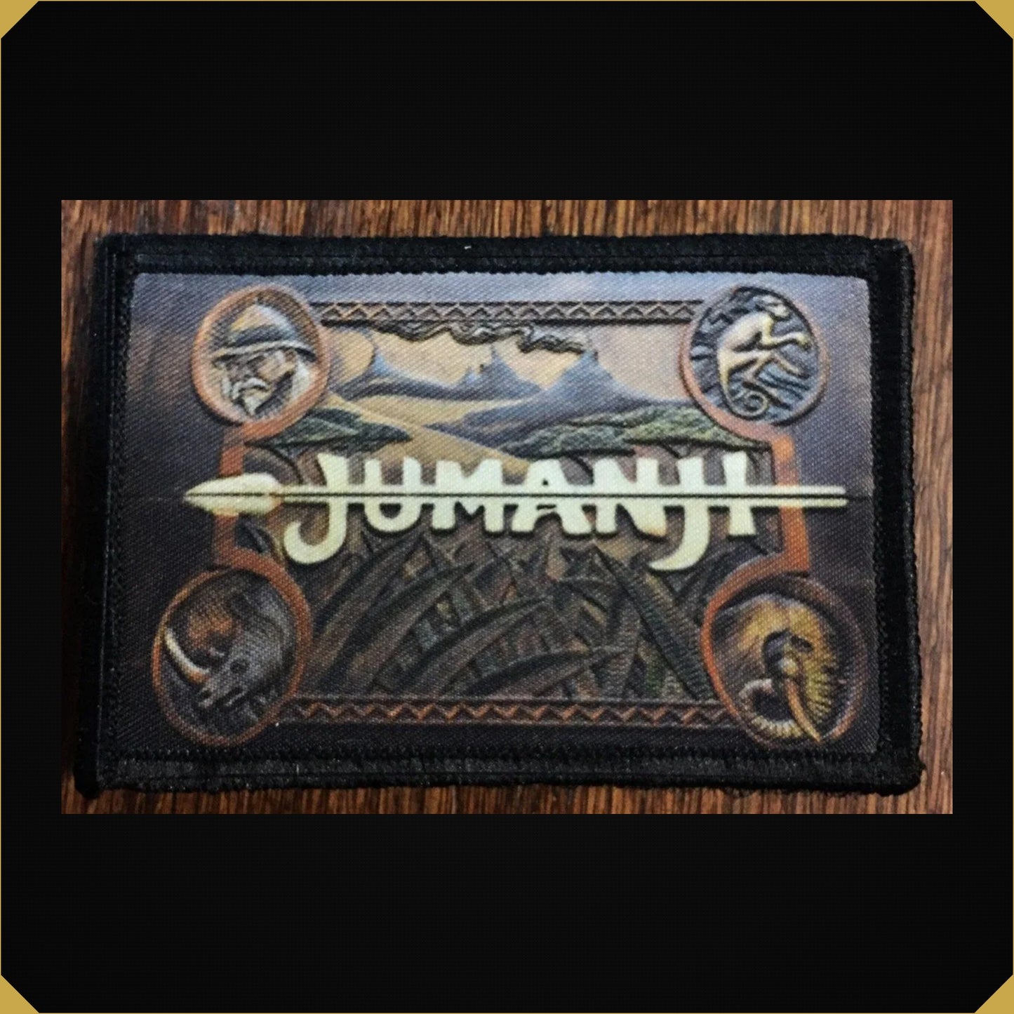 Jumanji Movie Game Box Morale Patch