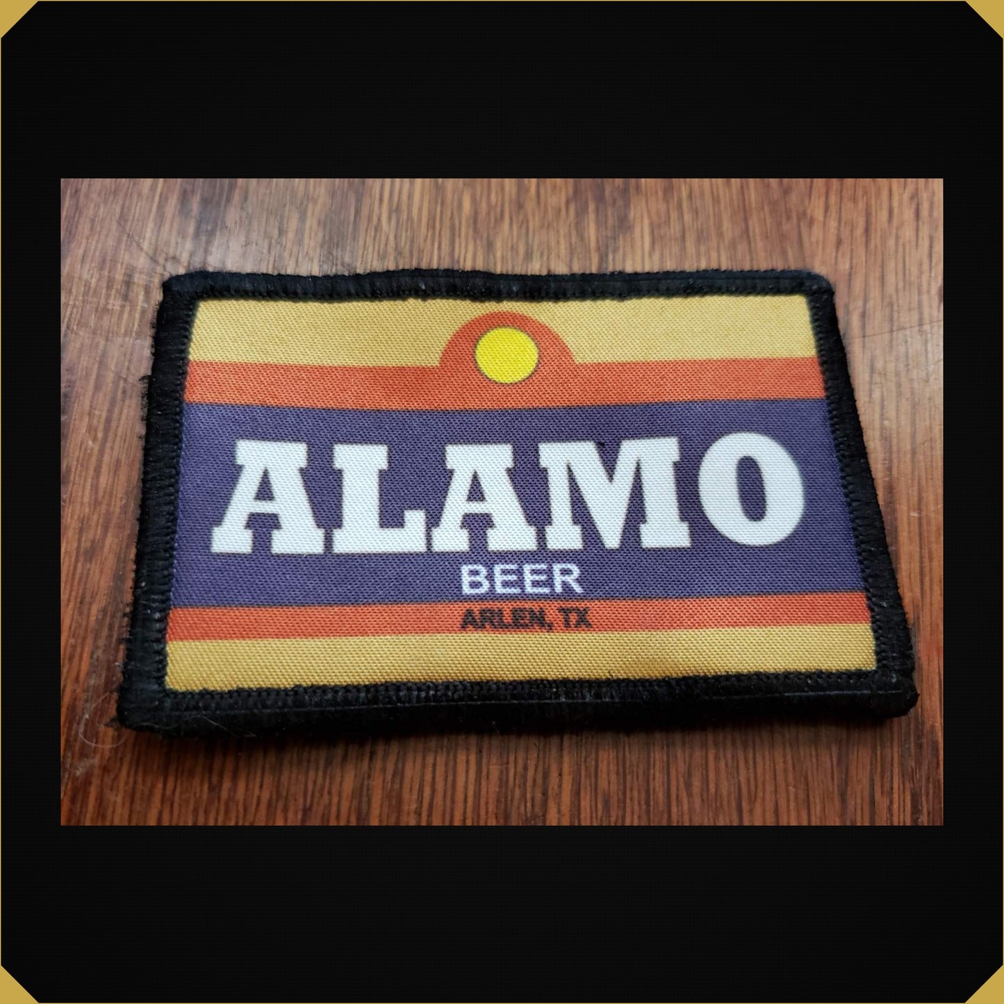 King of the Hill Alamo Beer Morale Patch