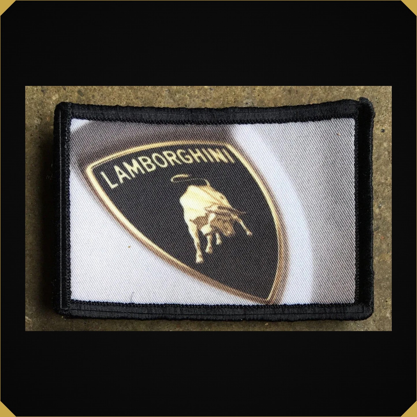Lamborghini Logo Morale Patch
