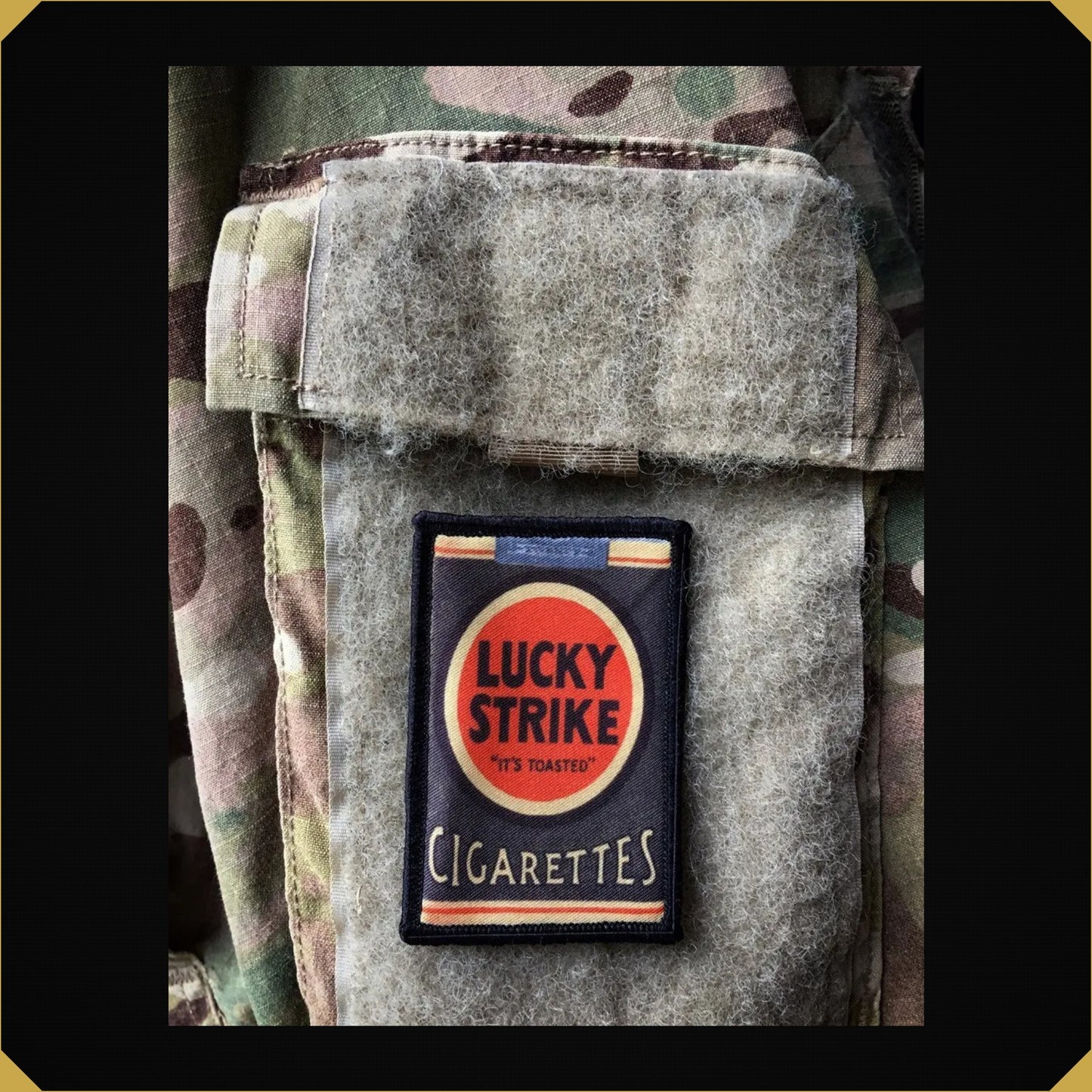 Lucky Strike Cigarettes Morale Patch
