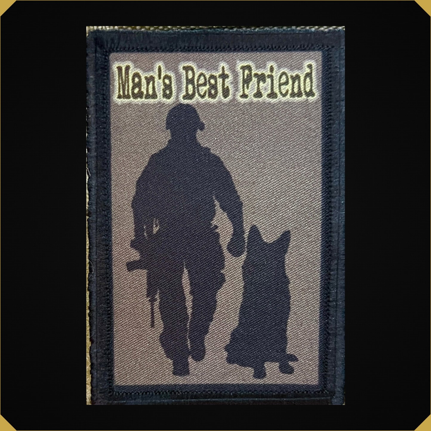 Man's Best Friend Subdued K9 Morale Patch