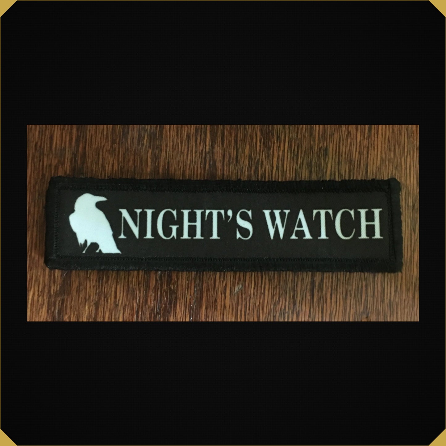 1x4 Nights Watch Game of Thrones Morale Patch