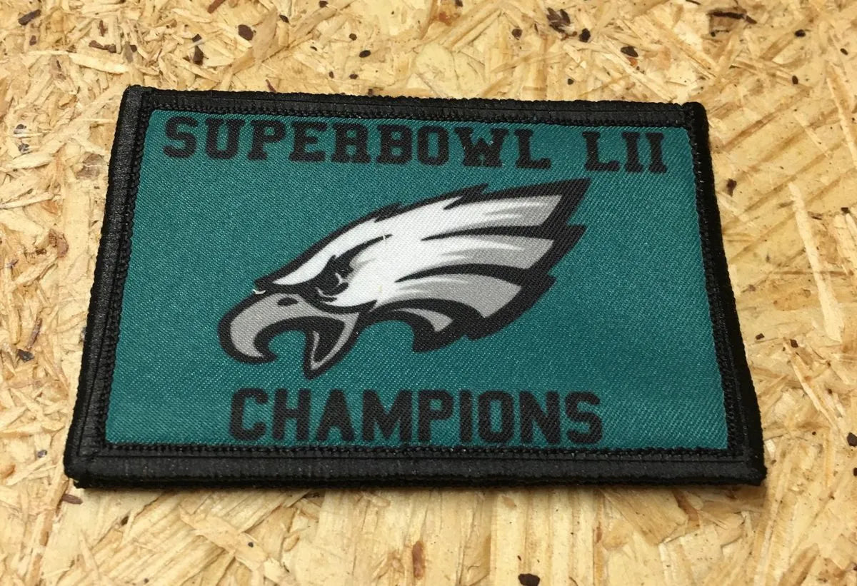 Philadelphia Eagles SuperBowl LII Champions Morale Patch Morale Patches Redheaded T Shirts