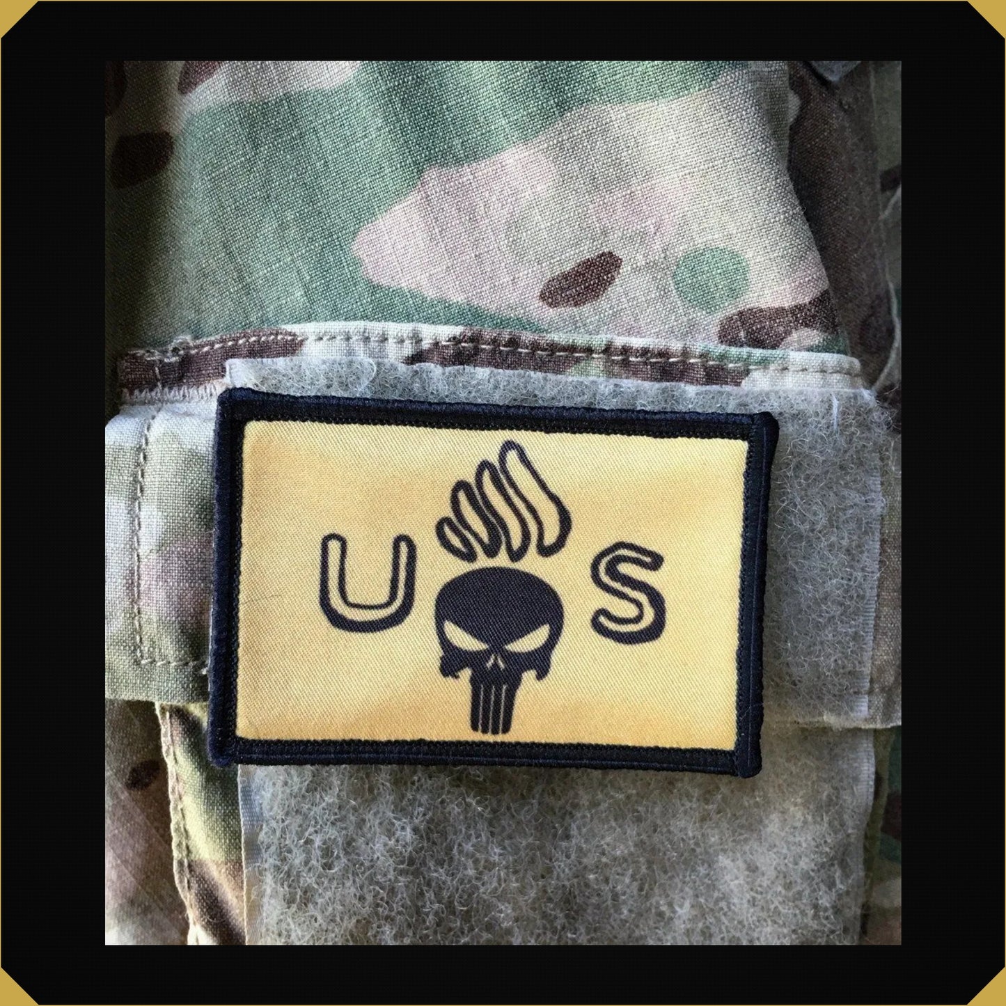 Punisher / Flaming Bomb Morale Patch